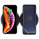 Flip Pad- Foldable Dual 20W Fast Qi Wireless Charger