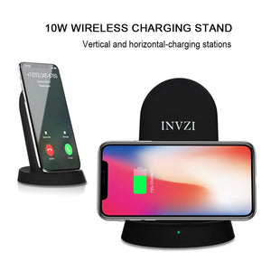 INVZI 10W Fast Wireless Charging Stand