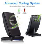 INVZI 10W Qi Turbo Wireless Charger with Cooling Fan